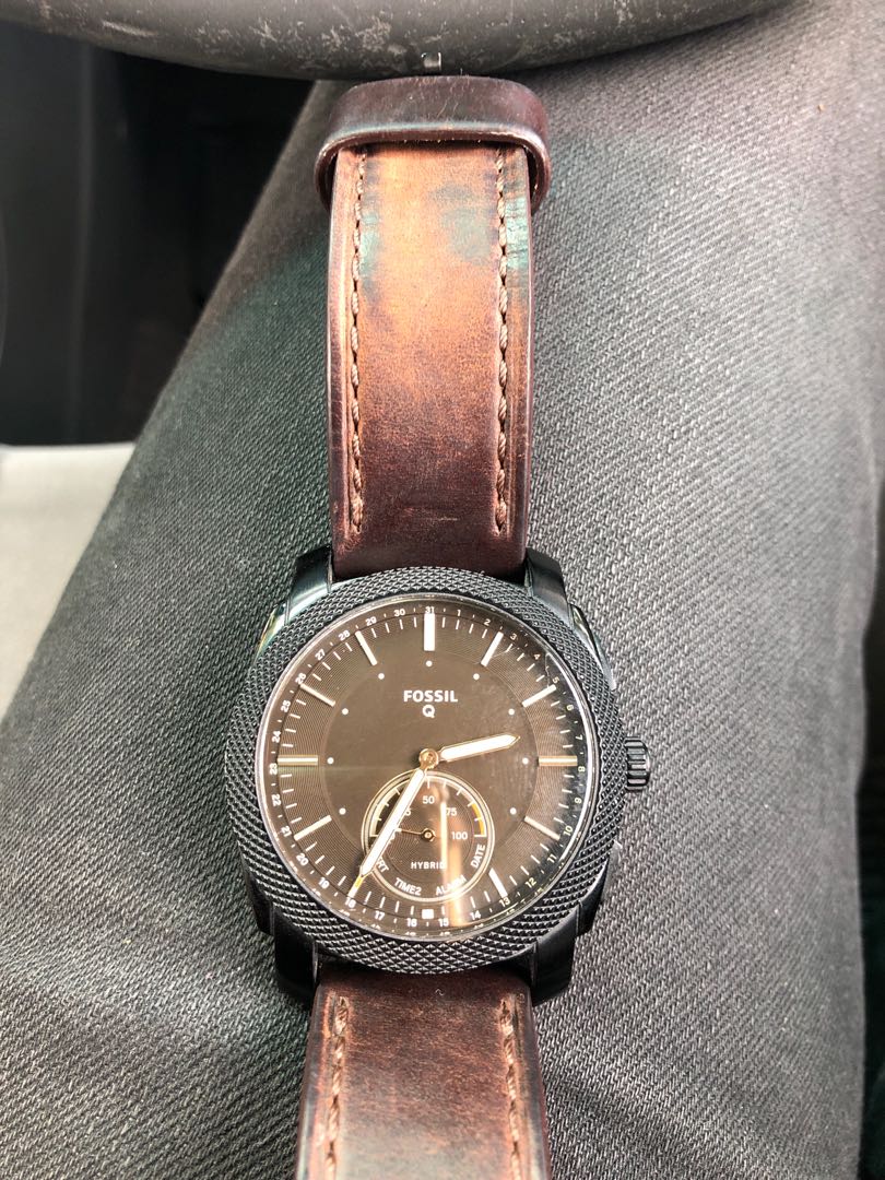 Fossil Q Hybrid watch Men s Fashion Watches Accessories Watches on Carousell