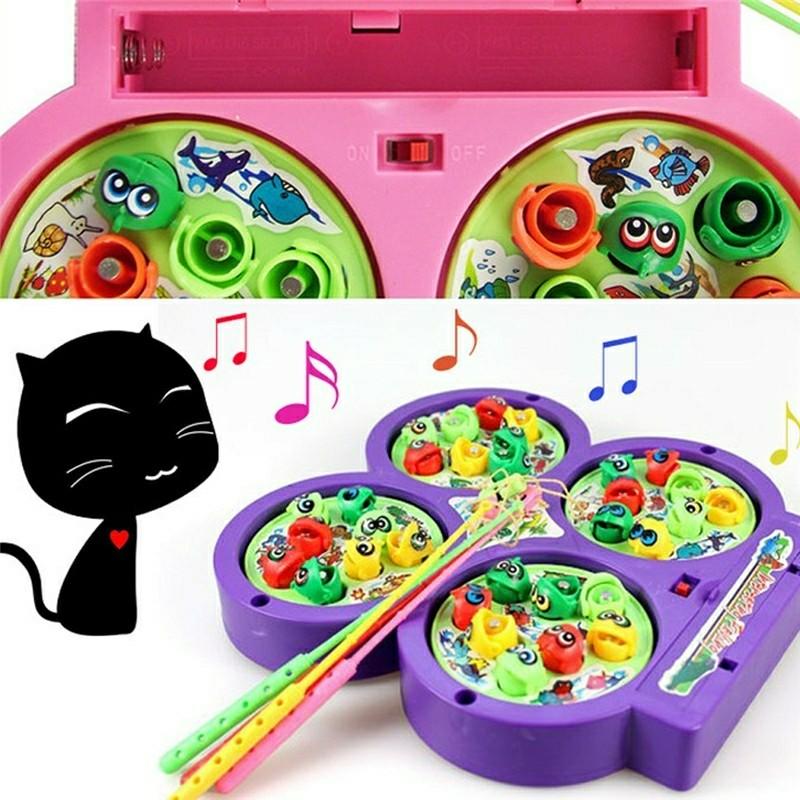 Four Fish Rotating Music, Babies & Kids, Infant Playtime on Carousell