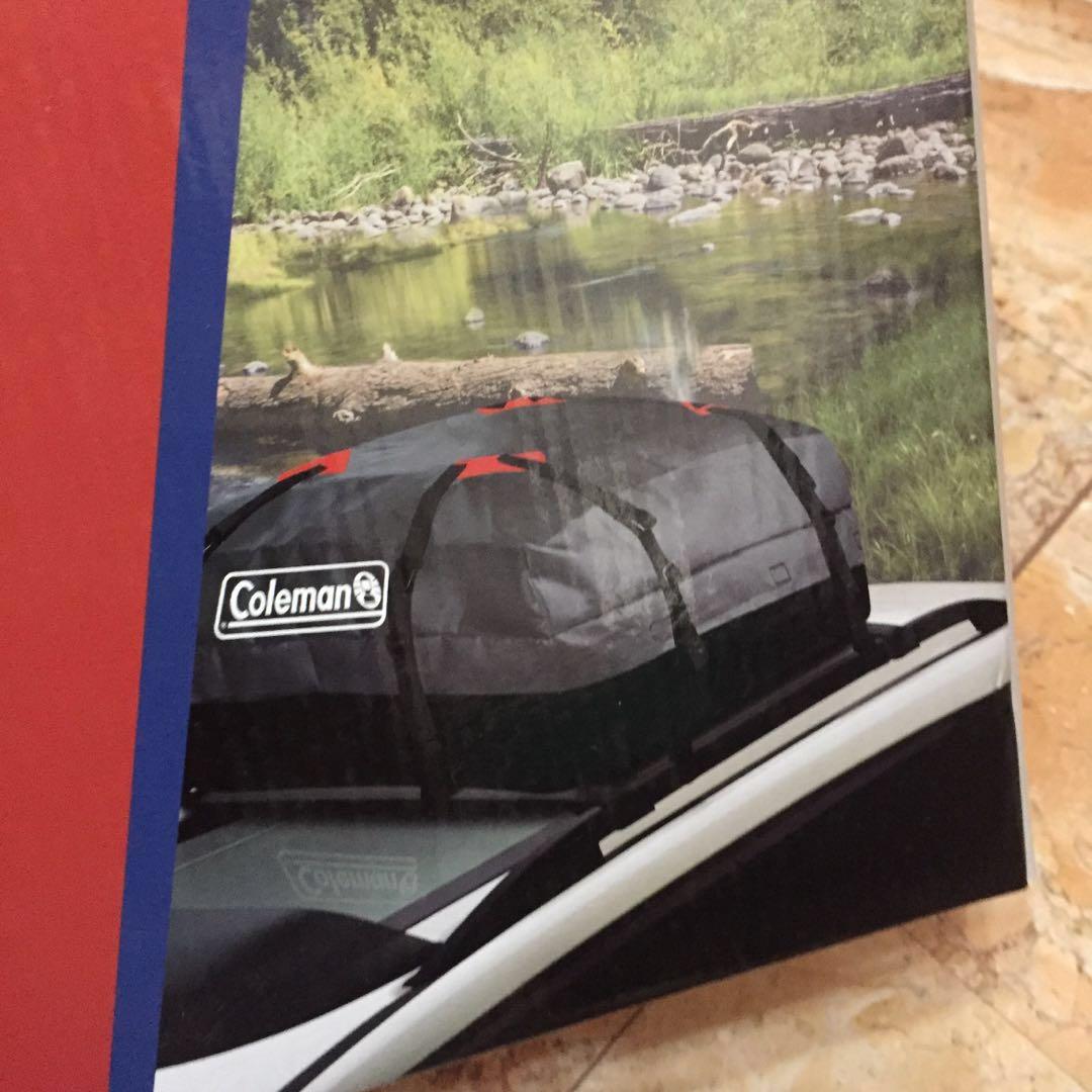 Coleman waterproof rooftop cargo carrier top