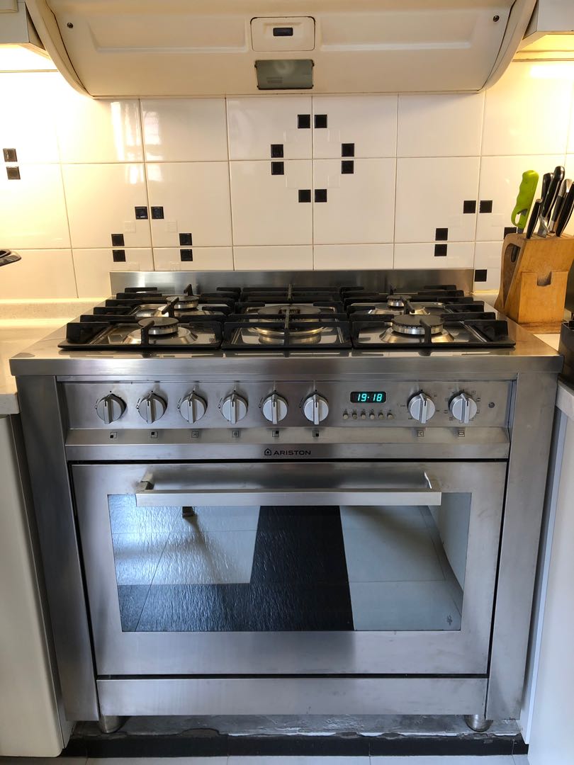 double oven drop in range