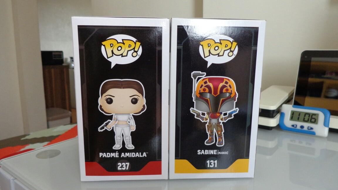 Funko Pop Star Wars Sabine And Padme Hobbies And Toys Toys And Games On Carousell 2091