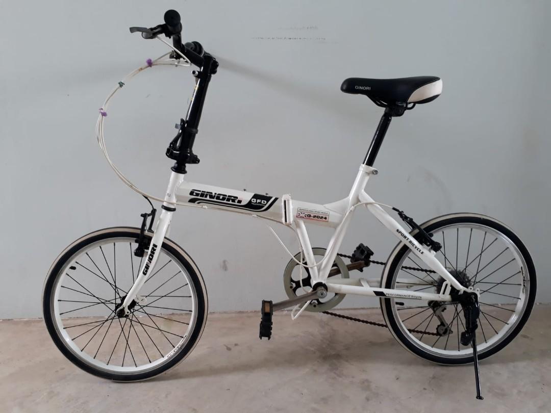 Ginori 6 Gears Foldable Bicycle Sports Equipment Bicycles Parts Bicycles on Carousell