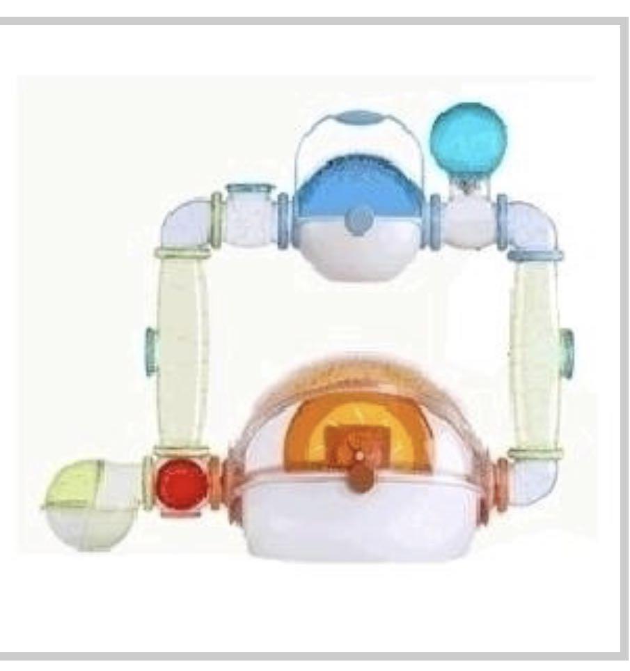 Cage hamster ovo store