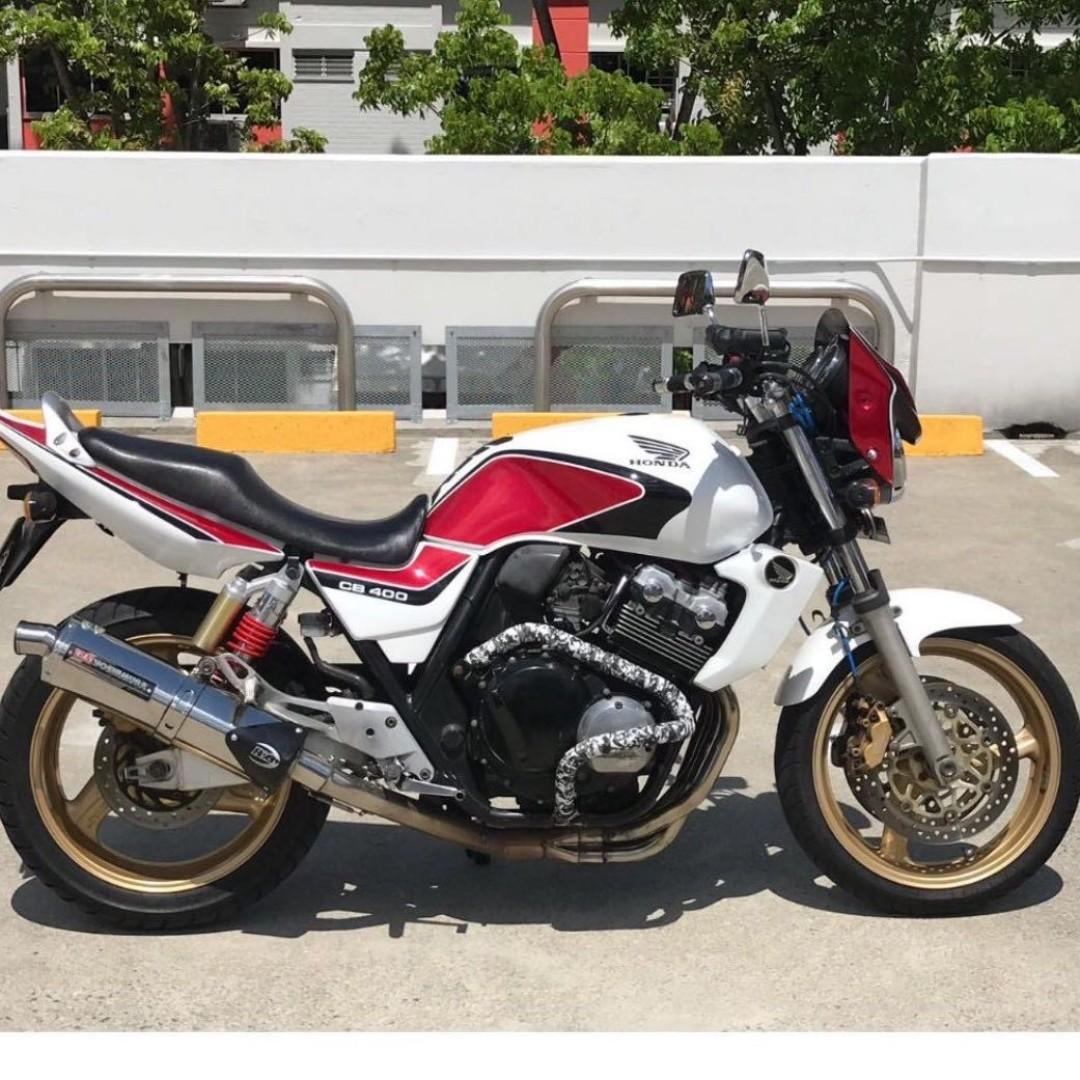 Honda Cb400 Super4 Spec3 With Yoshimura Exhaust Full System Reloan Available Motorcycles Motorcycles For Sale Class 2a On Carousell