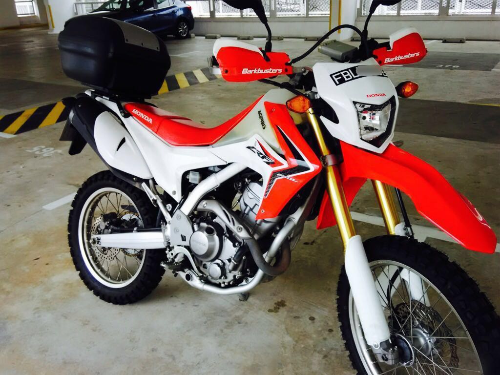 Crf250l barkbusters outlet