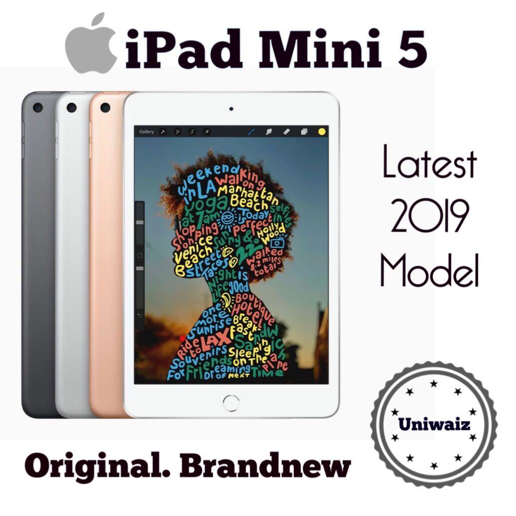 iPad Mini 5 2019 7.9” Wifi Original Brandnew (Category: iPad) located in Mandaluyong City. Submitted by uniwyse (Listing ID 222361738, Image 1). Description: iPad Mini 5 2019 7.9” Wifi Original Brandnew Price: 64gb wifi - 25,980 256gb wifi - 34,980 ✅100% GUARANTEED BRANDNEW ✅Genuine Original, ✅All Original Packages Included Get the newest apple tablet iPad mini 5!! features: - 7.9” Retina display - Laminated Display - 2048 x 1536 LCD True Tone di
