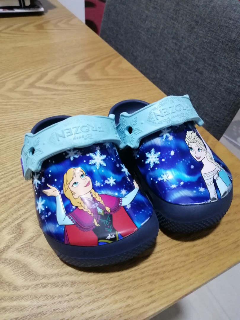 frozen crocs for toddlers
