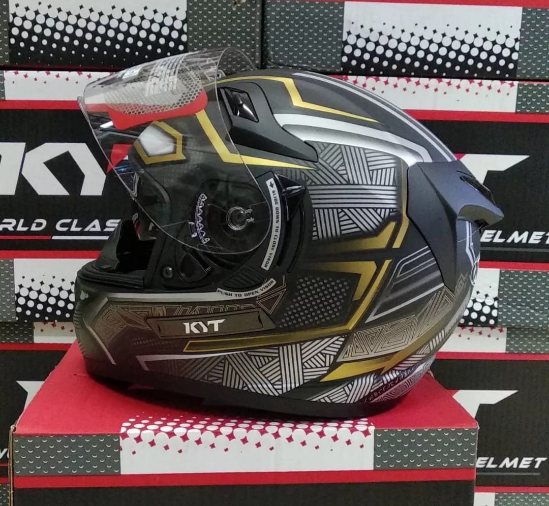 KYT K2 rider panther DOFF/Gold 