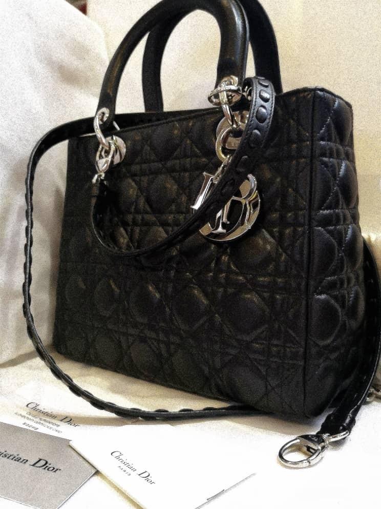 Lady Dior Bag Luxury Bags Wallets Handbags On Carousell