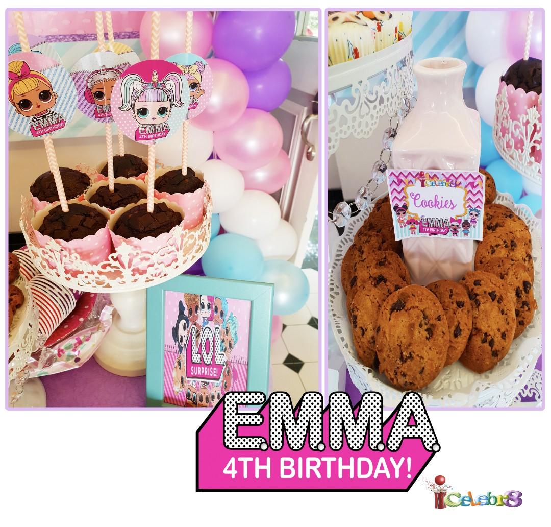 LOL SURPRISE Themed Birthday Party (Party Supplies) Pls CHAT with us