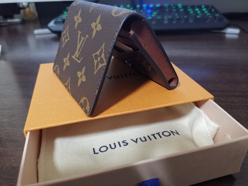Shop Louis Vuitton MONOGRAM Enveloppe Carte De Visite (M63801, N63338) by  Miyabi.