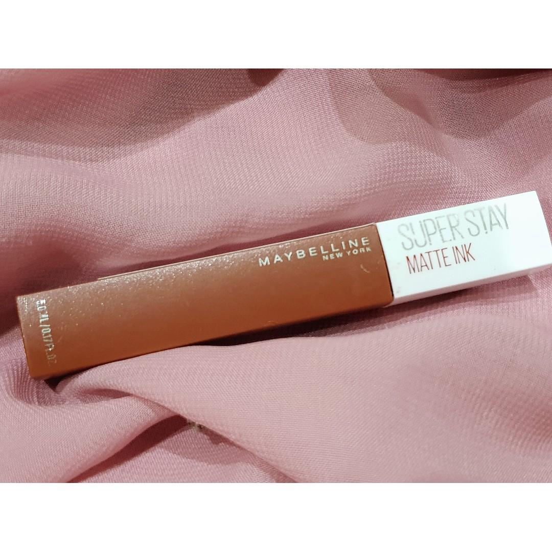 Maybelline Super Stay Matte Ink Liquid Lipstick In Shade 70 Amazonian Kesehatan Kecantikan Rias Wajah Di Carousell