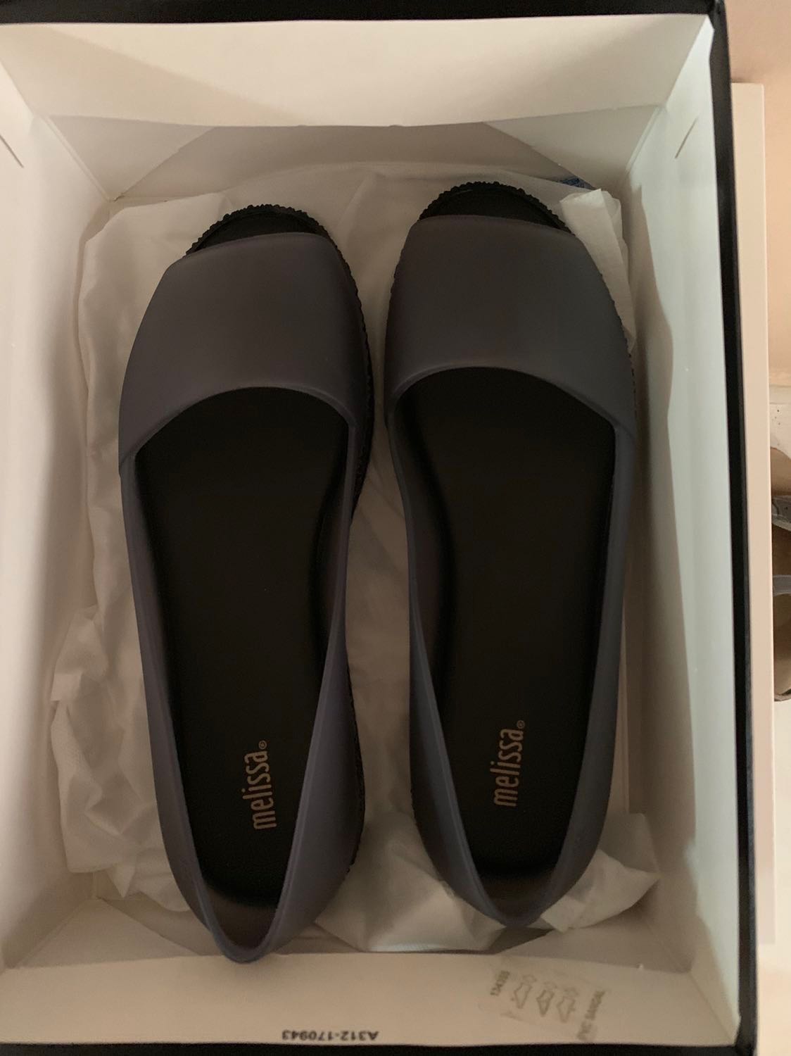 Melissa puzzle ad slip ons top