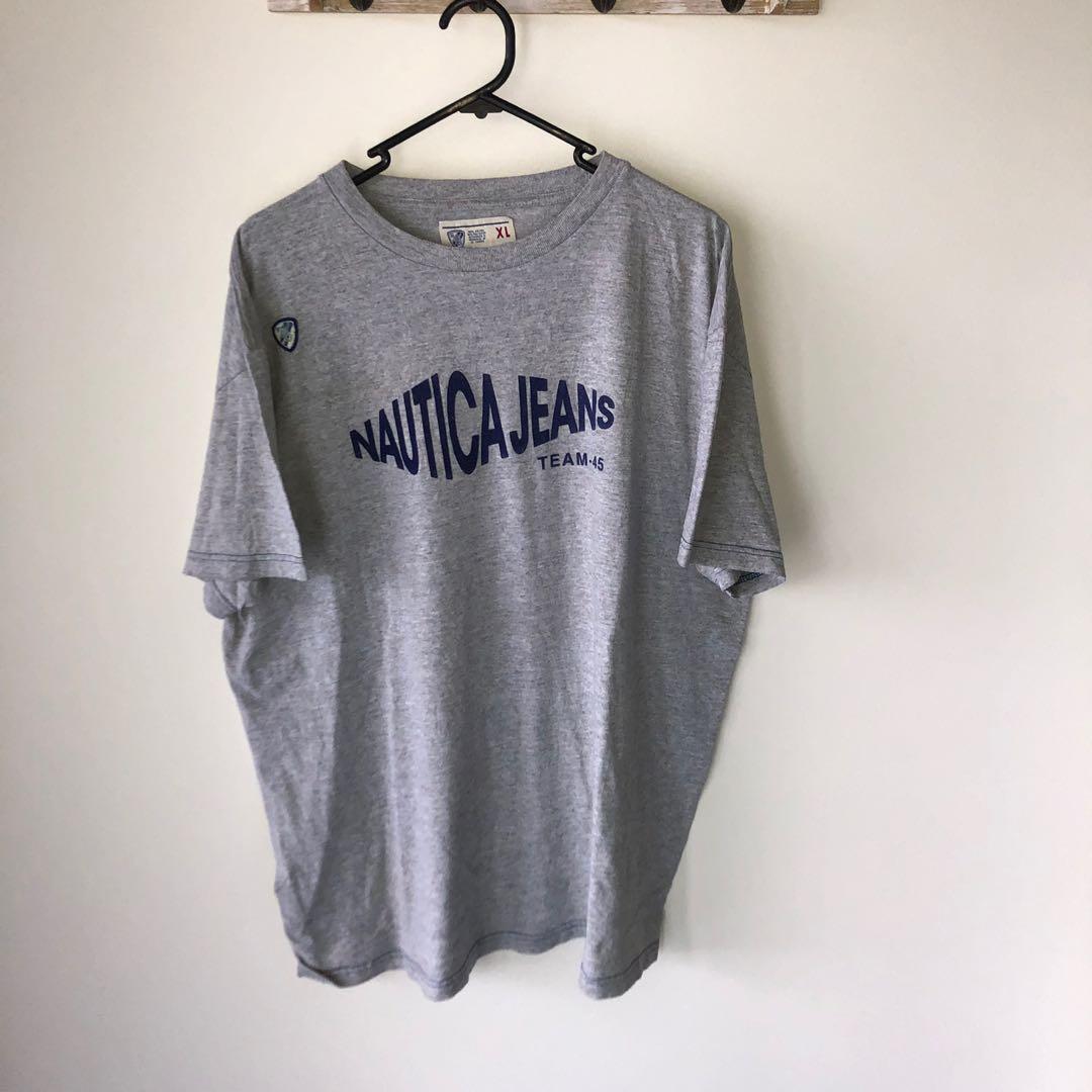 Nautica Jeans Co T Shirt Men S Fashion Clothes On Carousell