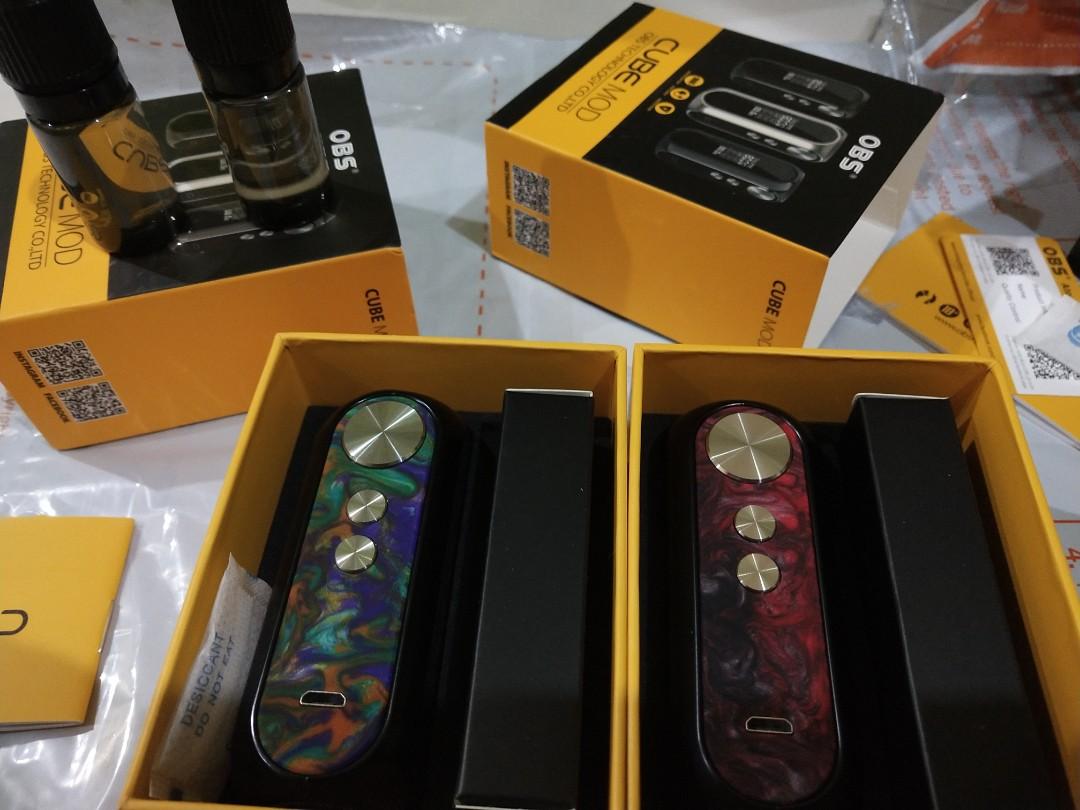 OBS CUBE VAPE, TV & Home Appliances, TV & Entertainment, TV Parts