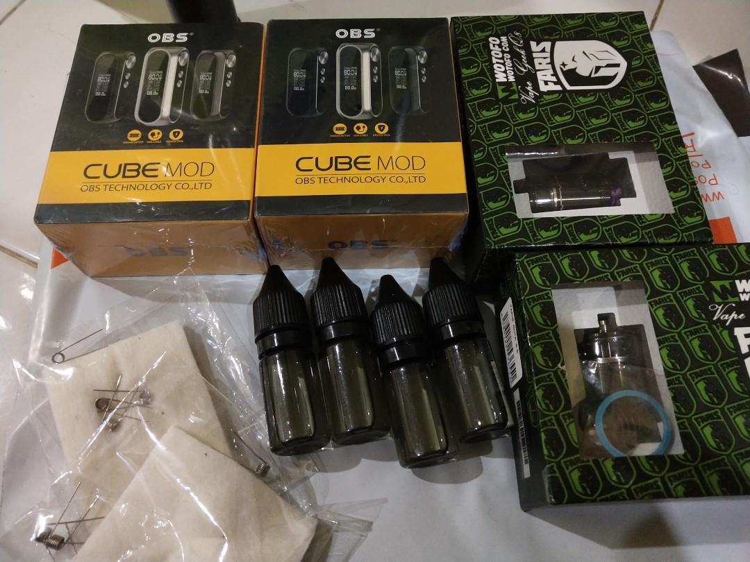 OBS CUBE VAPE, TV & Home Appliances, TV & Entertainment, TV Parts