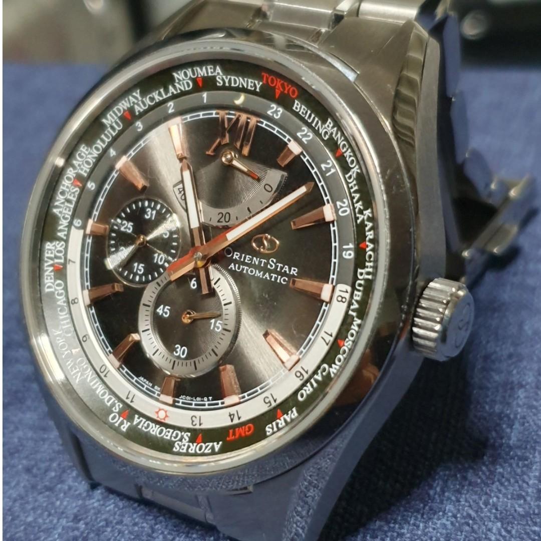 専門ショップ オリエントスター Orient Star ワールドタイム WZ0081JC