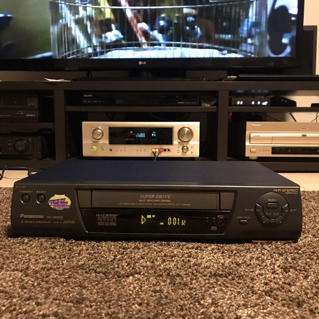 Panasonic NVHD620 6 Head VCR VHS Video Tape Player, TV & Home Appliances, TV & Entertainment