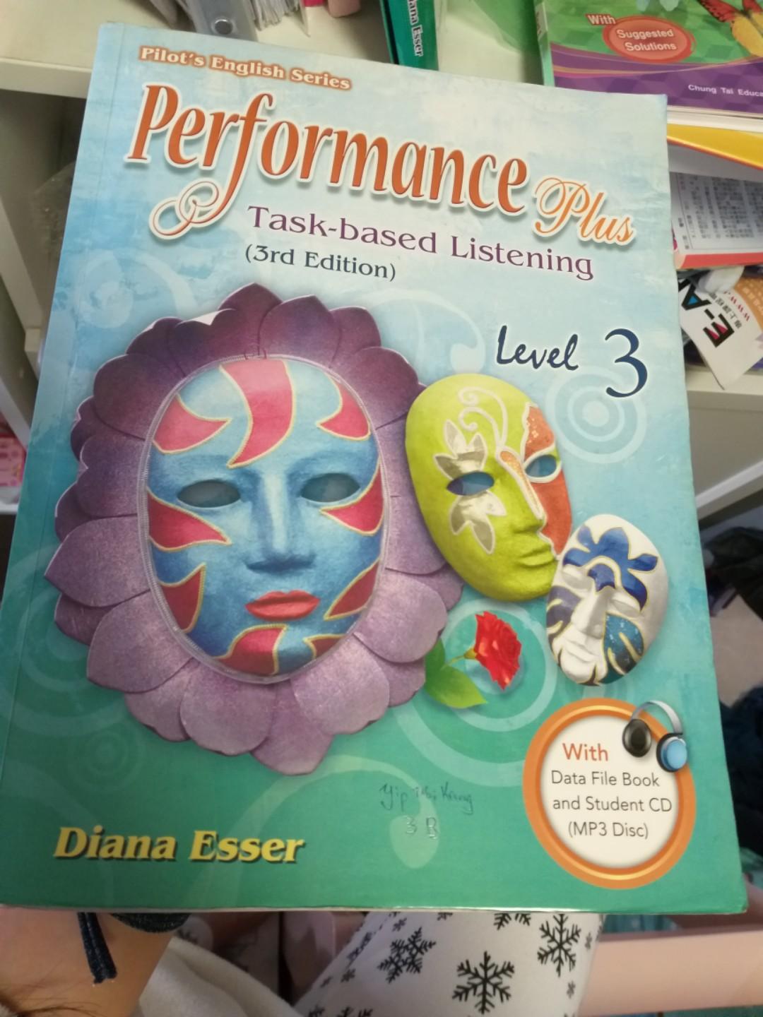 performance plus task based listening 第三版 （分類：補充練習）位於 Hong Kong。 由 ling0_0ling 提交（商品編號 222306146，圖片 1）。簡介： 做過一次only 95%new。