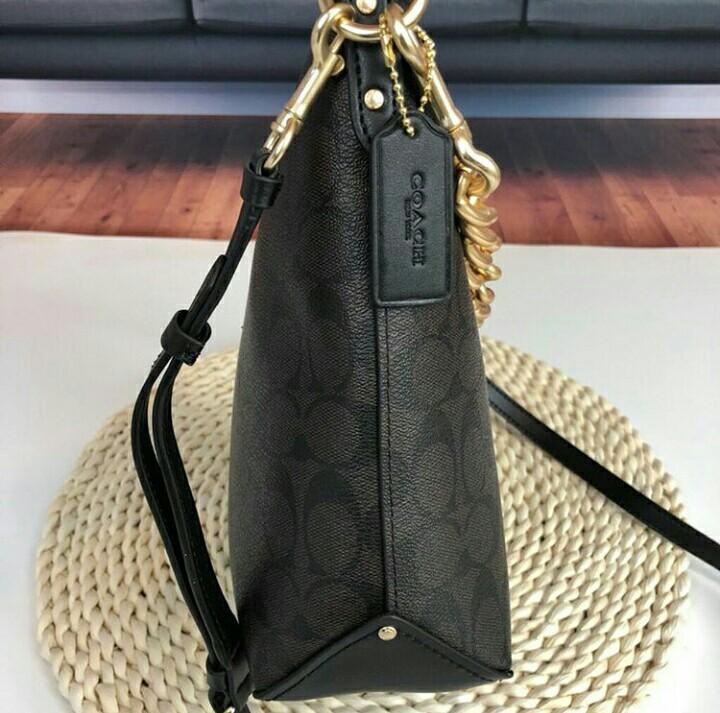 PO Coach Mini Abby Duffle in Signature 