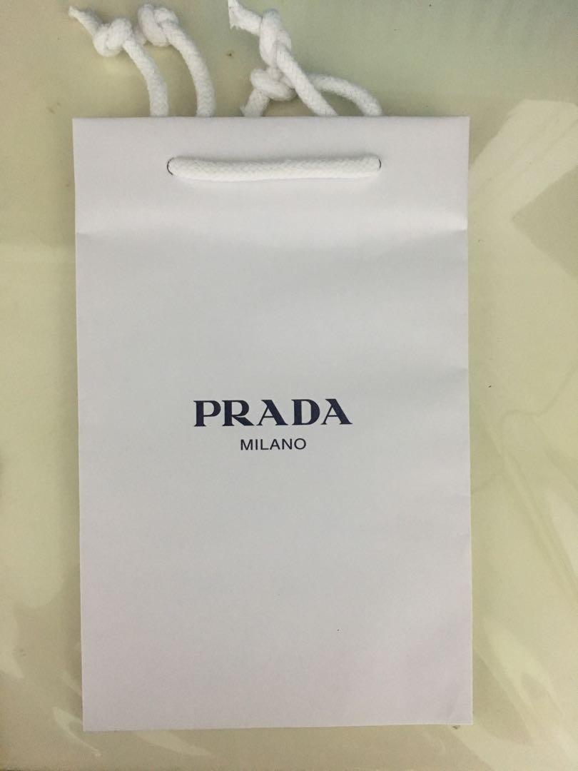 prada carrier bag
