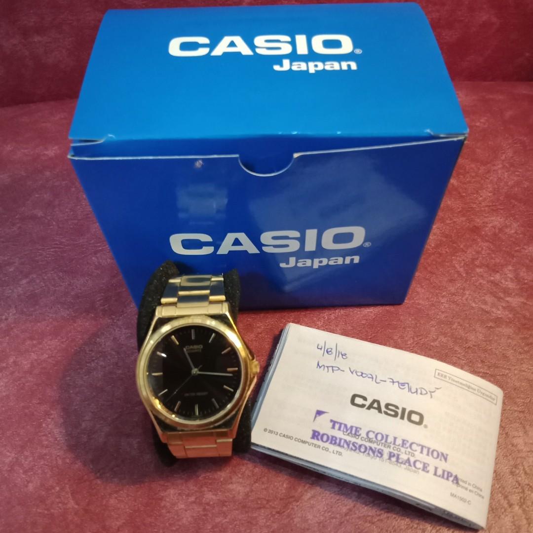 Original casio discount box