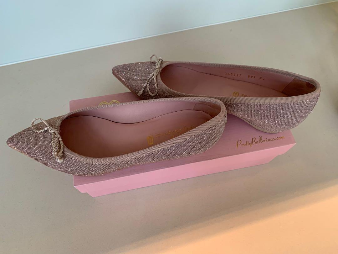 PRETTY BALLERINAS, Size EU 40, Women's Fashion, Footwear, Flats on ...