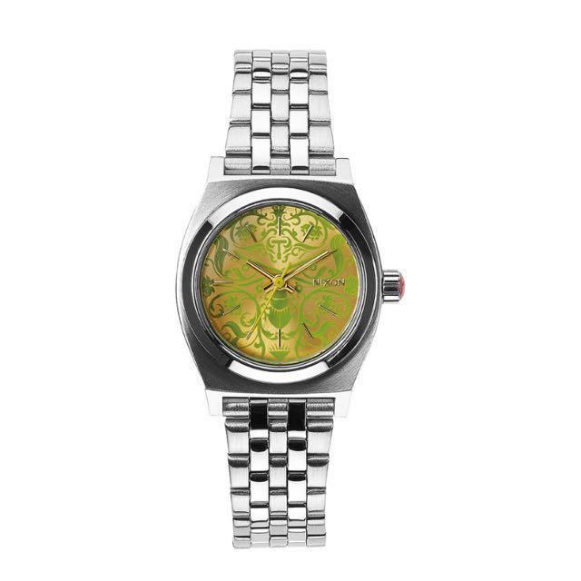PROMO Nixon Small Time Teller Yellow Women's Ladies Silver Yellow (Category: Wearables & Smart Watches) located in Singapore. Submitted by eggswithbacon (Listing ID 67650429, Image 1). Description: PROMO Nixon Small Time Teller Yellow Women's Ladies Silver Yellow Brand new in box Selling at low price to clear No further pictures No warranty Battery not working, needs a change in battery. Product Description UNDERSTATED. A simplified take on the b