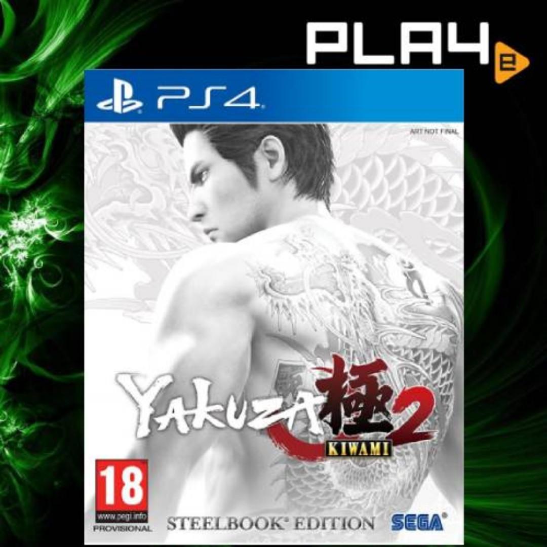 PS4 Yakuza Kiwami 2 Steelbook Edition Brand New