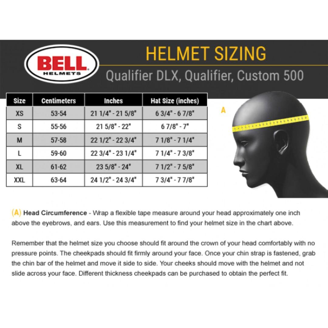 Rare Bell Qualifier Size Small Medium Large X Large Xx Large