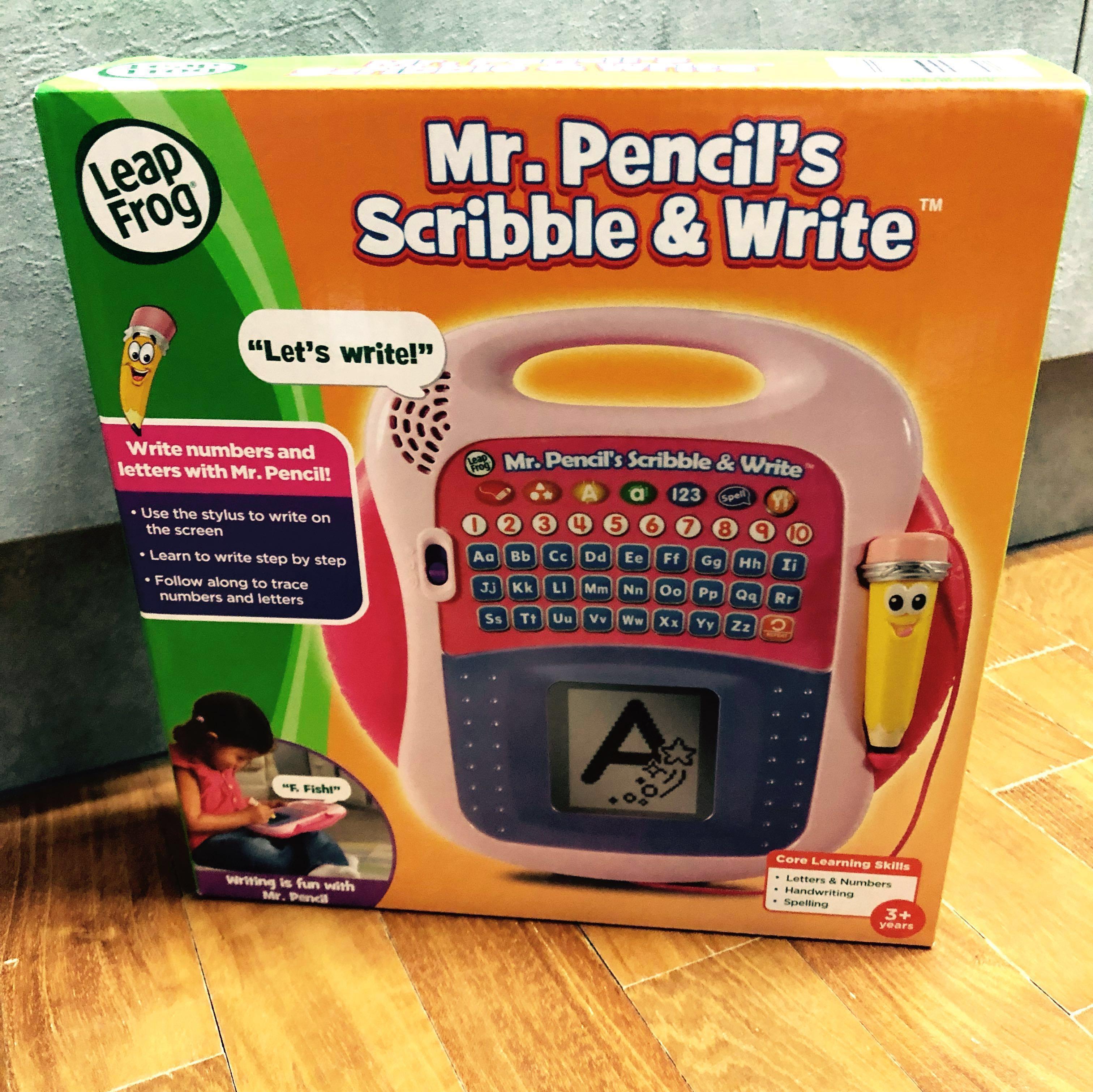 mr pencil's scribble & write