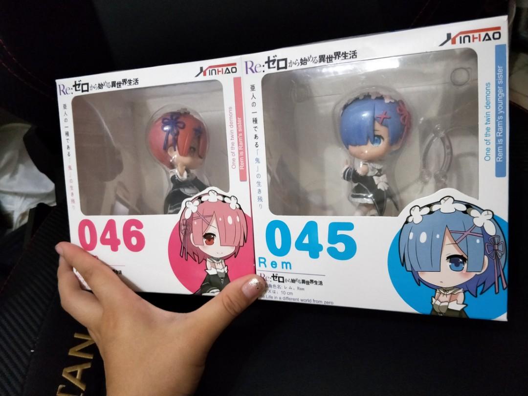 Re Zero Ram Rem Toys Games Bricks Figurines On Carousell