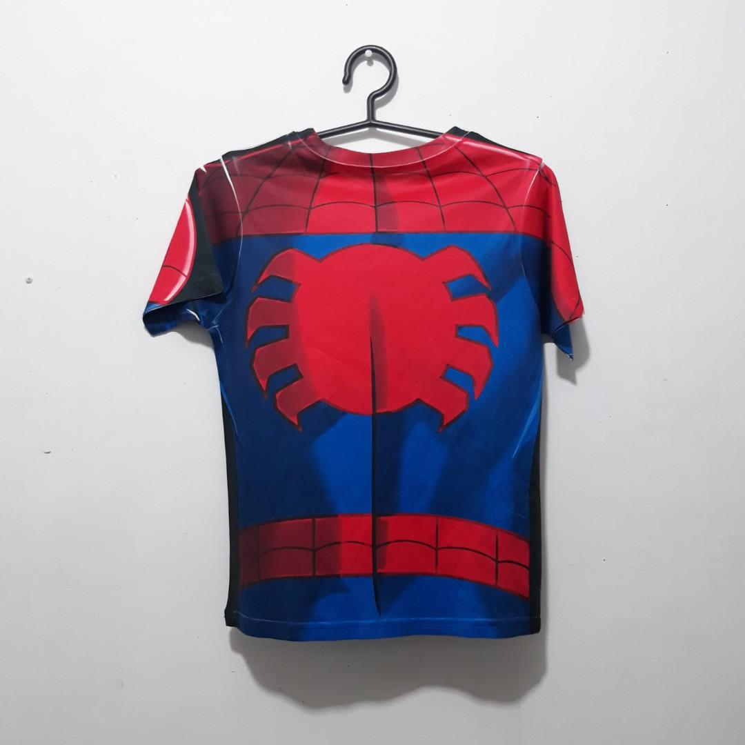 Spiderman T-Shirt Unisex (Category: Activewear) located in Pasig City. Submitted by imrapreloved (Listing ID 222336150, Image 2). Description: XS - SMALL.