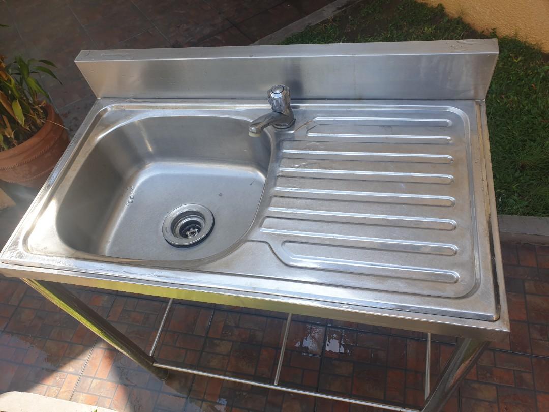 Stainless Single Tub Kitchen Sink On Carousell