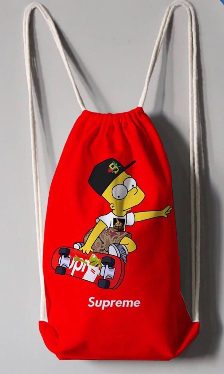 Supreme bart 2025 simpson backpack
