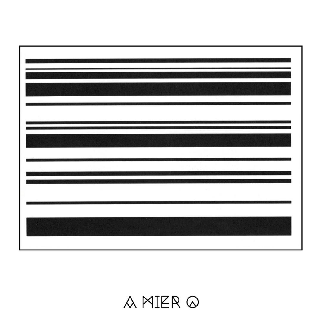 Temporary Tattoo Black Stripes Black Line Band, Men's Fashion