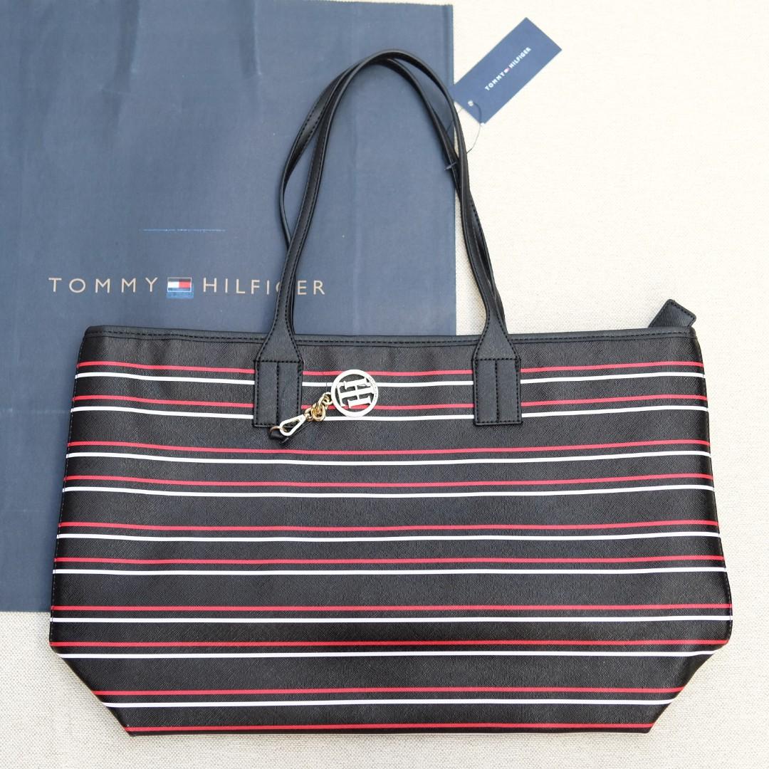 tommy hilfiger reversible tote bag