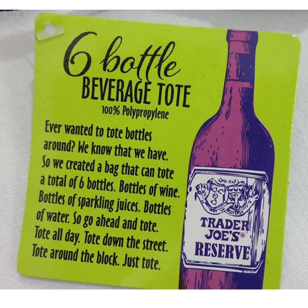 Trader joe's wine 2025 bag