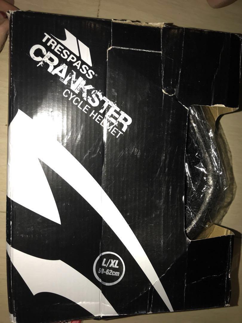 Trespass Crankster bicycle helmet Sports Equipment Bicycles