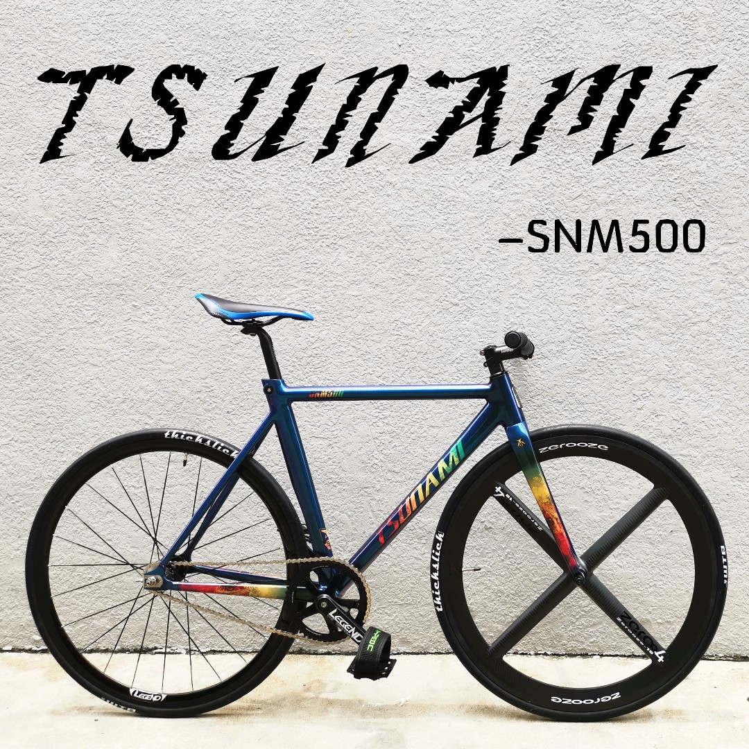 tsunami fixed gear bike