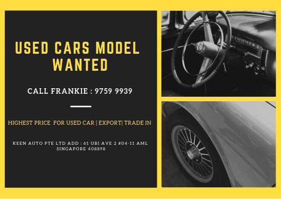Used Car Wanted Bulletin Board Looking For On Carousell