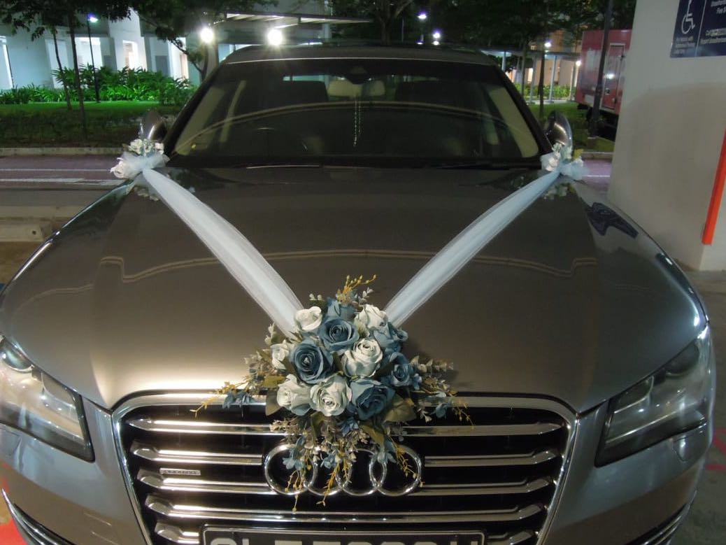 Wedding Car Decor Bridal Car Decor Everything Else On Carousell
