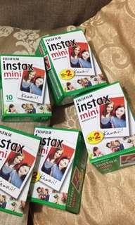 Instax mini films (10s, 20s)