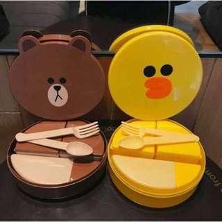 LINE Friends lunch box container