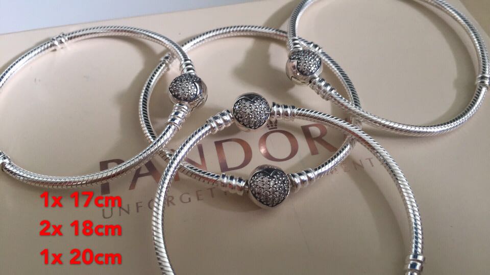 50% Authentic Pandora Sparkling Heart 