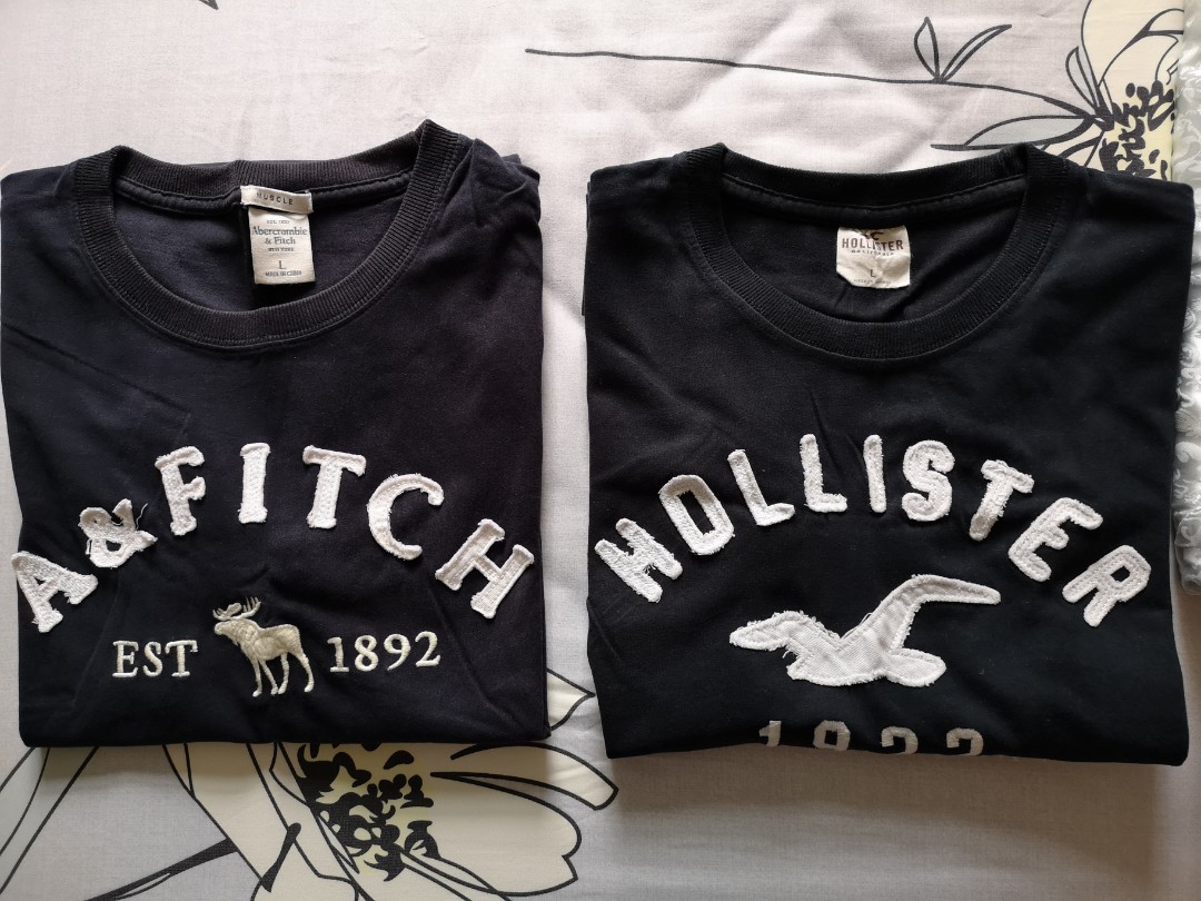 hollister and abercrombie and fitch
