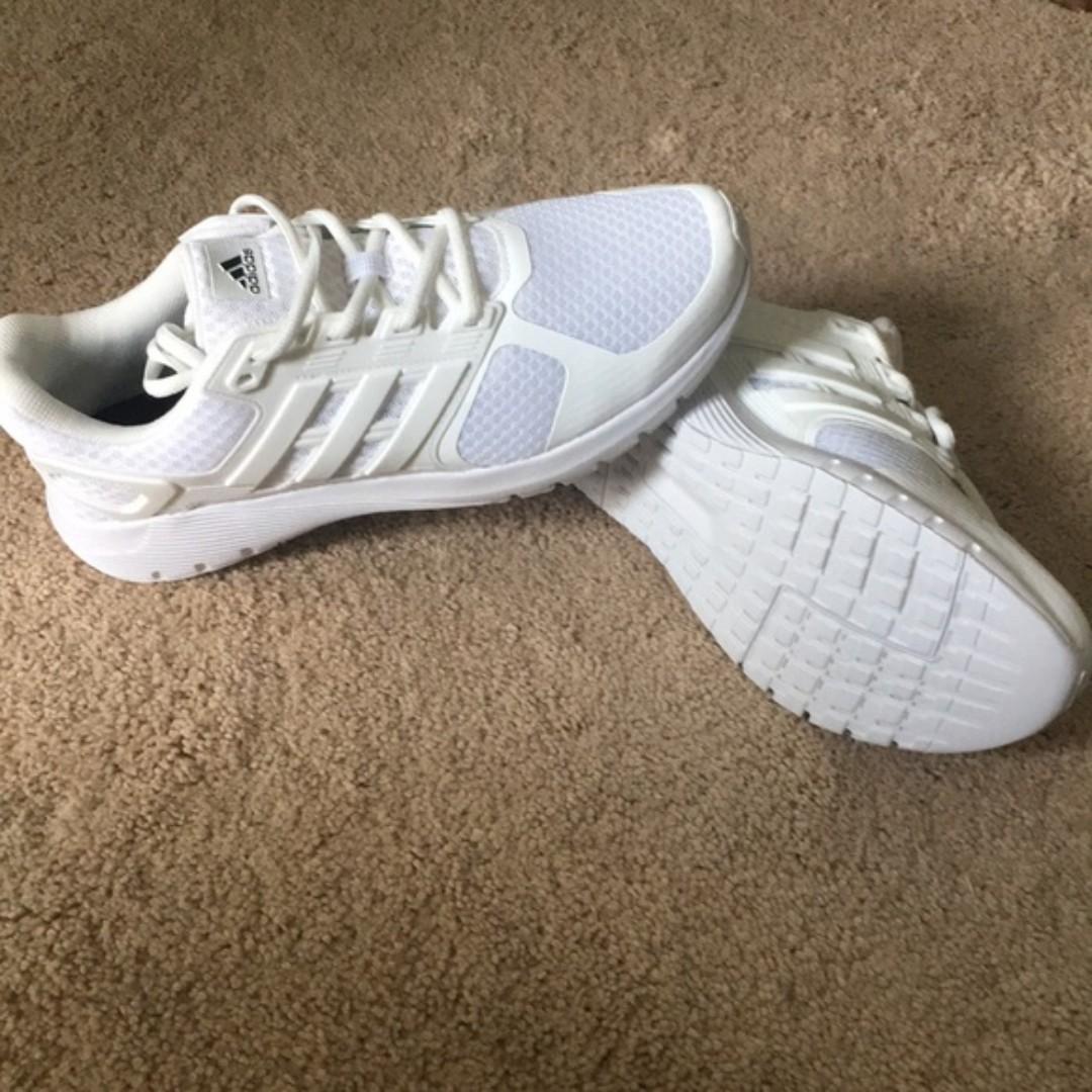 Adidas men's cloudfoam white hotsell