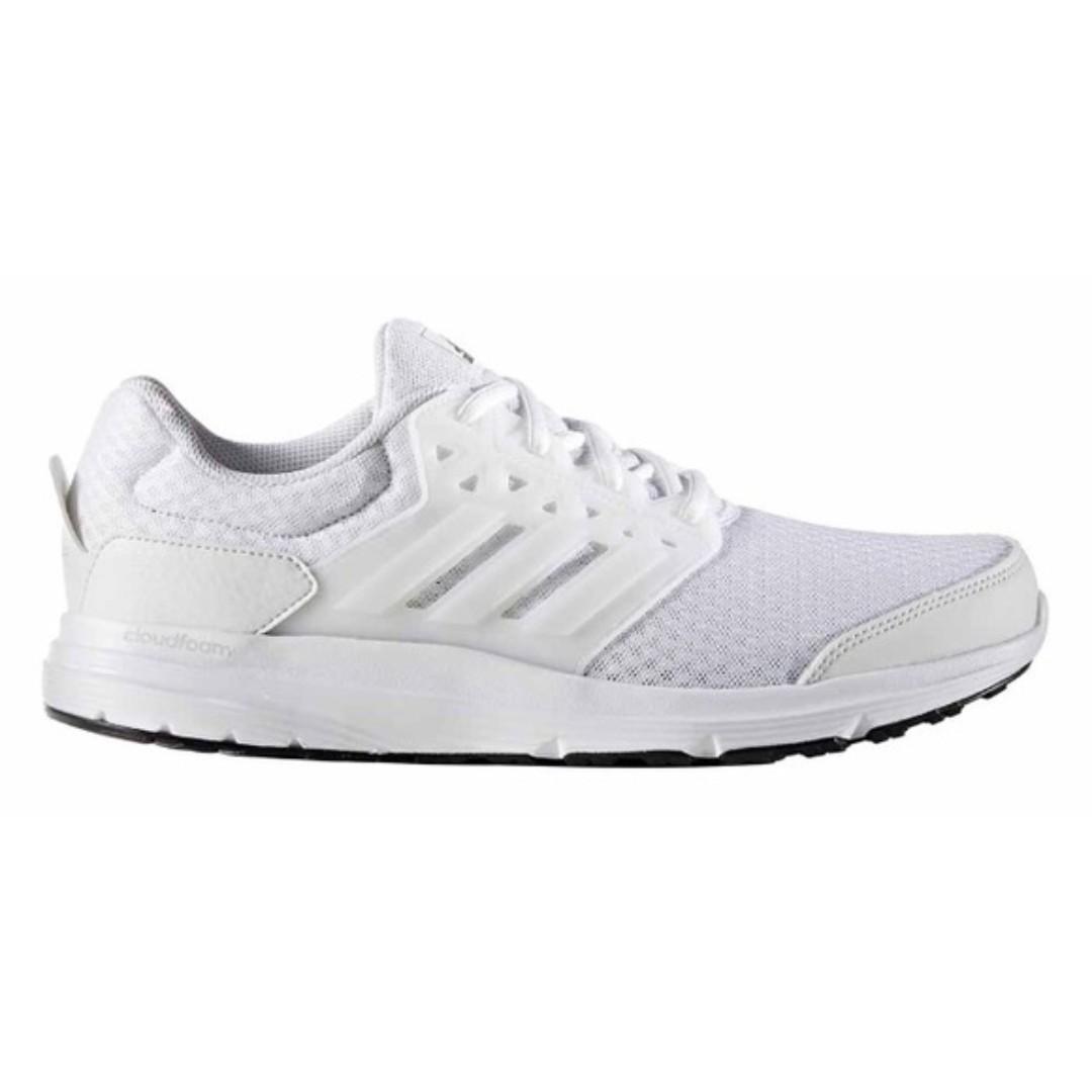 Adidas Cloudfoam Sneakers Men White Size US9 UK8.5 Women s