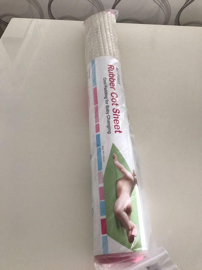 air filled rubber cot sheet