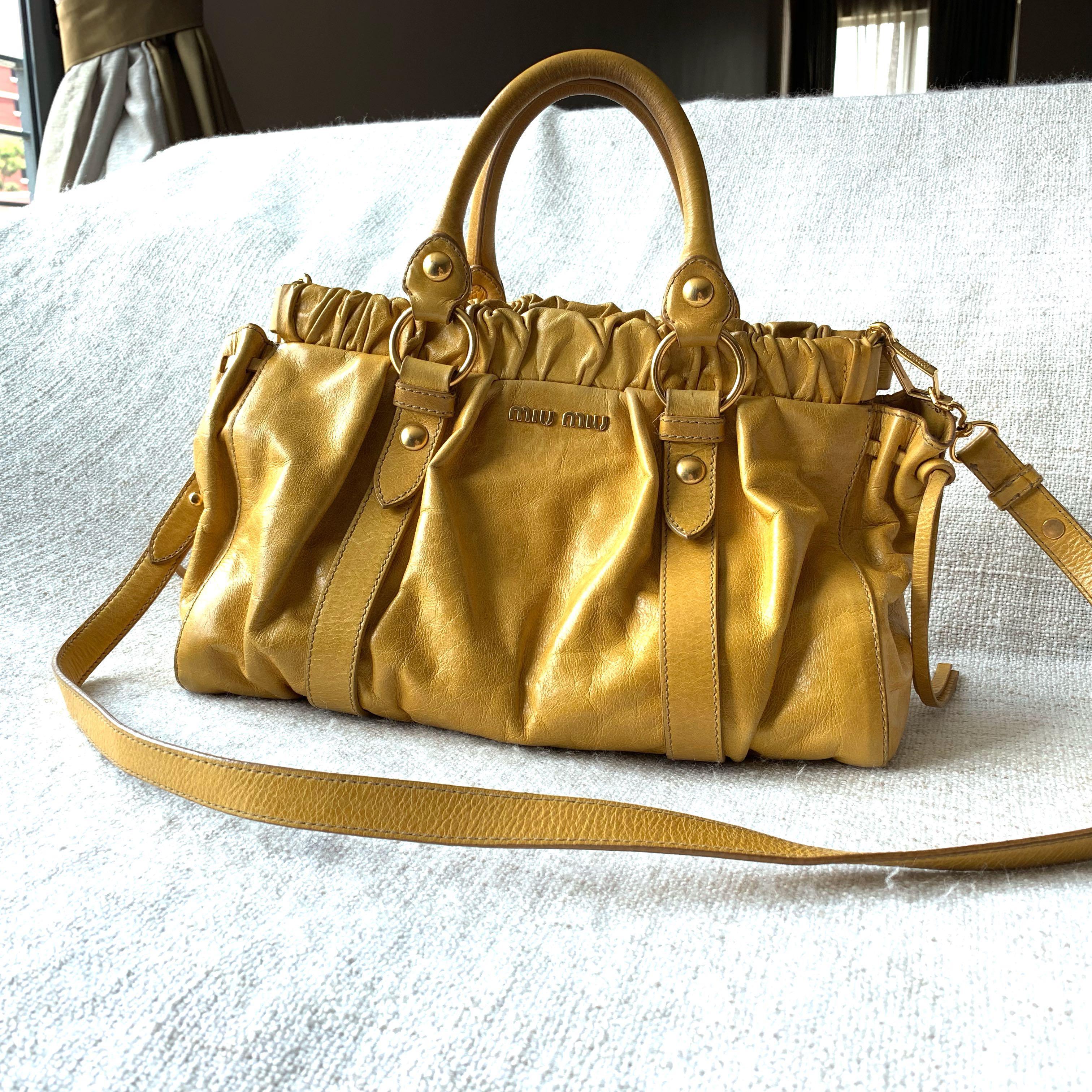 Miu Miu Sling Bag , Women's Fashion, Bags & Wallets, Shoulder Bags on  Carousell
